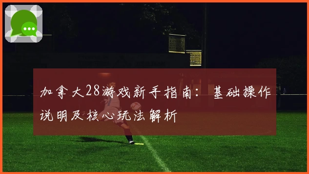 加拿大28游戏新手指南：基础操作说明及核心玩法解析